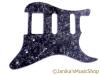 BLACK PEARL HSS STRAT PICKGUARD 3PLY